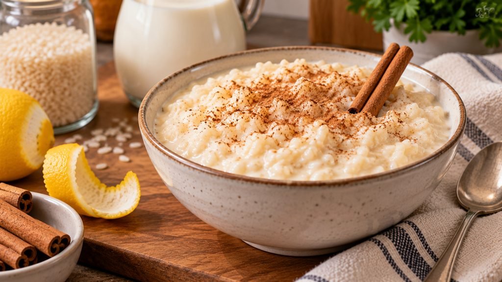 arroz sobrante arroz con leche