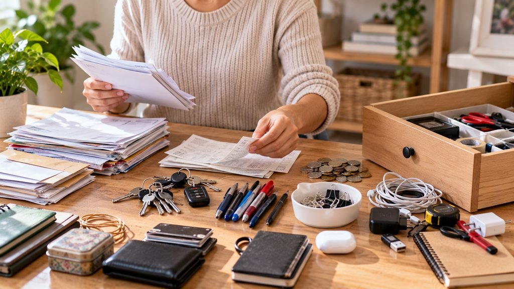 7 cosas que acumulamos en casa y probablemente ya no necesitamos organizar papeles objetos cajon