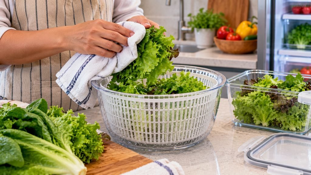 8 errores que hacen que algunos alimentos se dañen más rápido secar verduras antes guardar